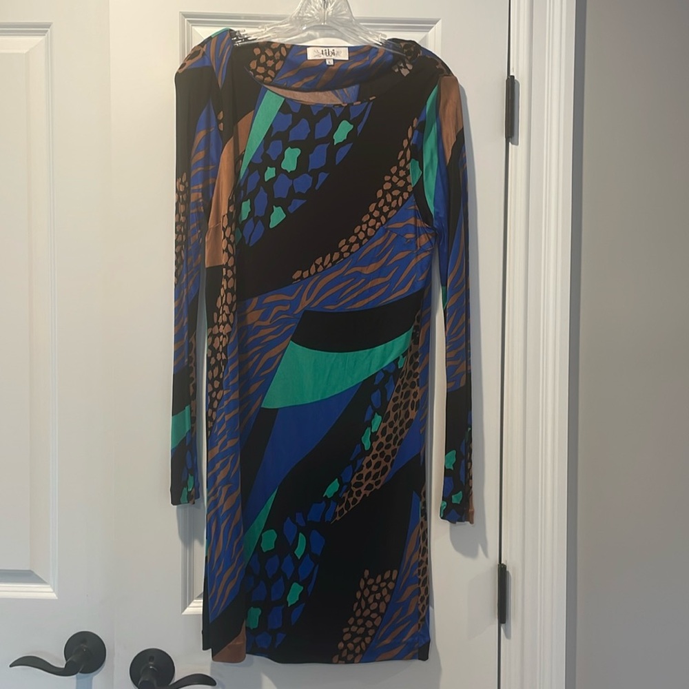 Multicolor Tibi Dress long sleeve